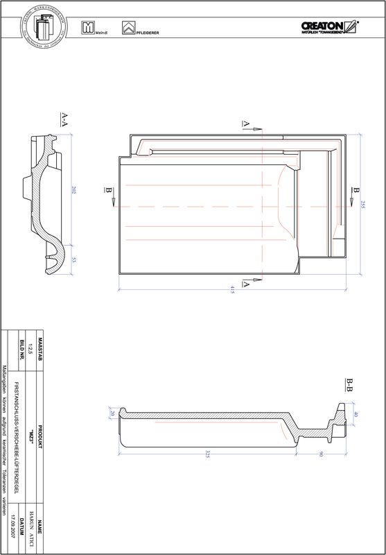Prodotto file CAD MZ3 Tratto di scorrimento VSB