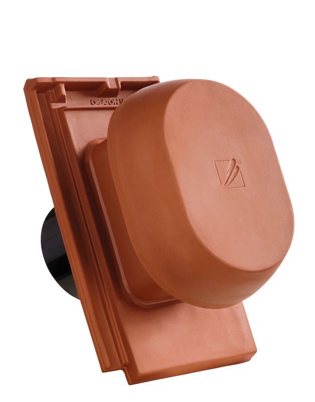 DOM SIGNUM Scarico della condensa in ceramica DN 160 mm, incl. adattatore di collegamento sottotetto