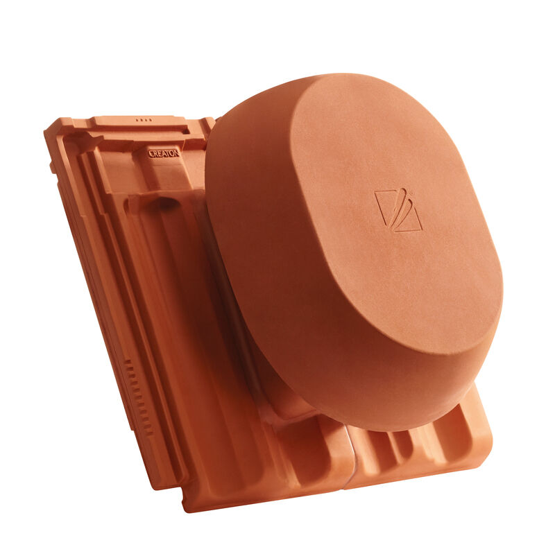 RUS SIGNUM scarico della condensa in ceramica DN 200 mm, incl. adattatore collegamento sottotetto