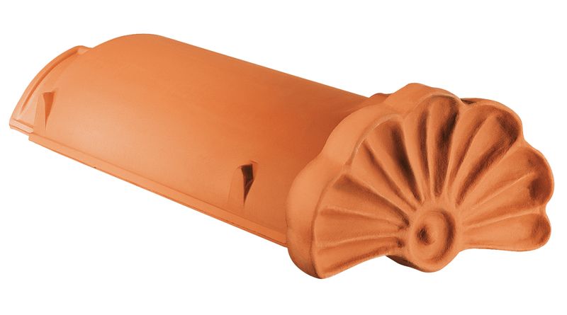 WER Colmo iniziale in ceramica a forma di conchiglia PZ