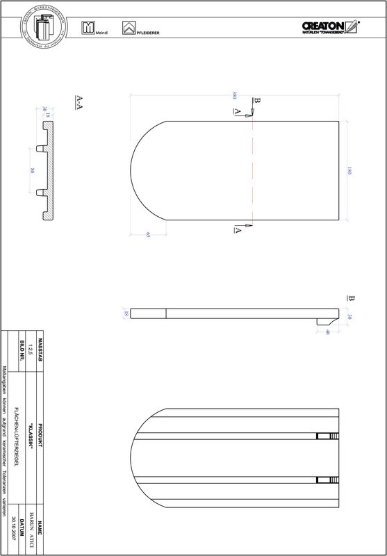Prodotto file CAD KLASSIK Taglio tondo RUND-FLUEFTZ