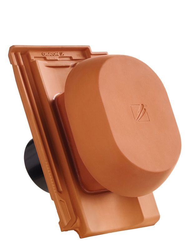CAN SIGNUM Scarico della condensa in ceramica DN 160 mm, incl. adattatore di collegamento sottotetto