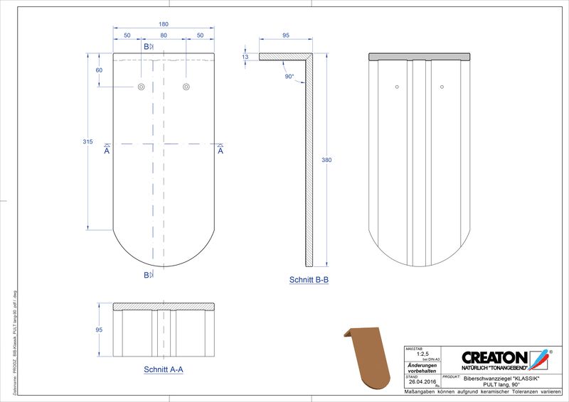 Prodotto file CAD KLASSIK Taglio tondo RUND-PULT-lang