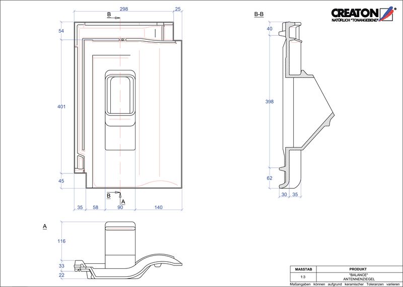 Prodotto file CAD BALANCE Antenna ANTENNE