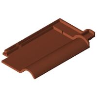 Product BIM model LOD 200 FUTURA copper red engobed Field tile