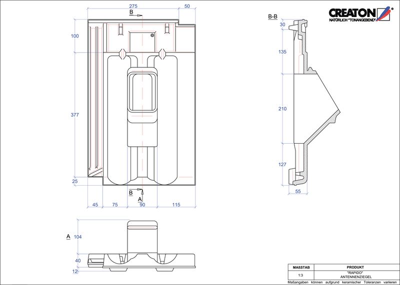 Prodotto file CAD RAPIDO Antenna ANTENNE