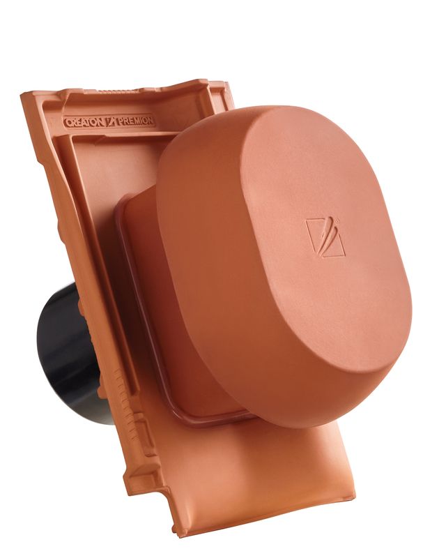 PRE SIGNUM Scarico della condensa in ceramica DN 160 mm, incl. adattatore di collegamento sottotetto