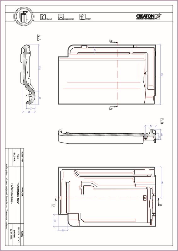 Prodotto file CAD HARMONIE Superficie FLA