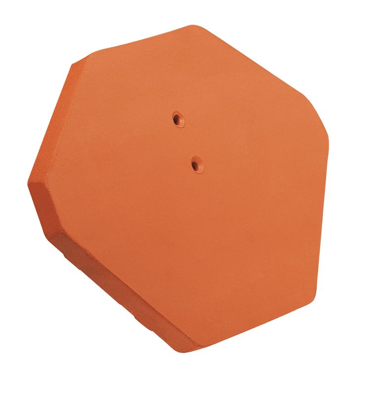 Piastra iniziale e terminale di colmo in ceramica PD GOG (argilla)
