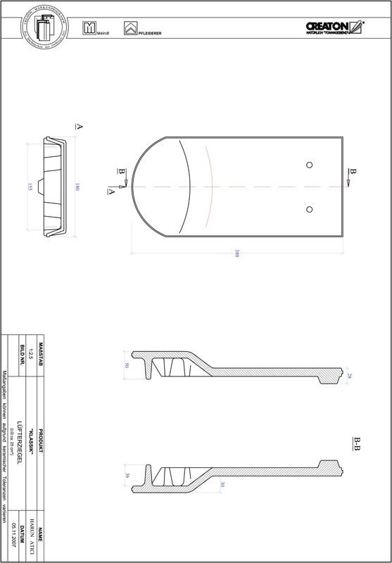 Prodotto file CAD KLASSIK Taglio tondo RUND-LUEFTZ