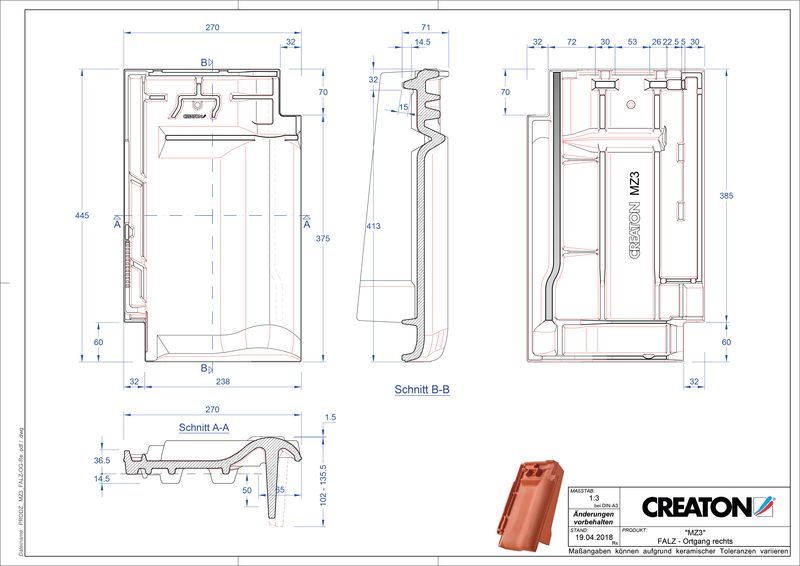Prodotto file CAD MZ3 NEU Esalatore raccordo colmo gronda di frontespizio destra FALOGR