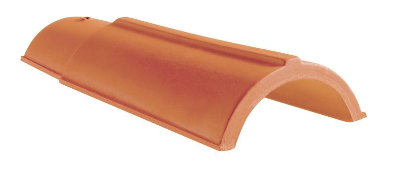 Tegola di colmo BK.o.K. ROG (a coda di castoro argilla)