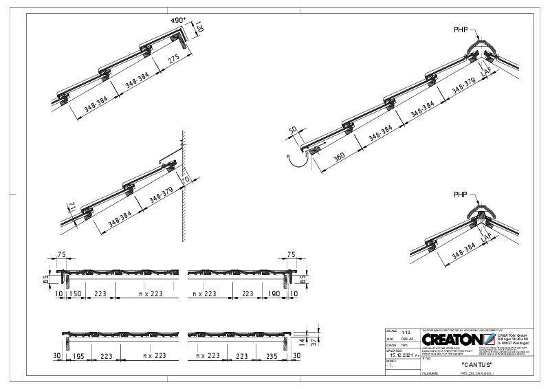 Drawing CANTUS general view GES