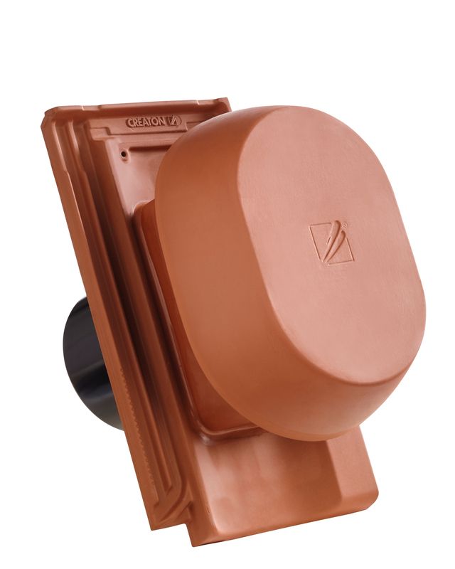 OPT SIGNUM Scarico della condensa in ceramica DN 160 mm, incl. adattatore di collegamento sottotetto