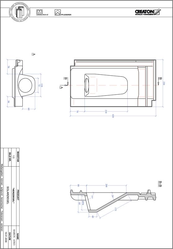 Prodotto file CAD HERZZIEGEL Solar SOLAR