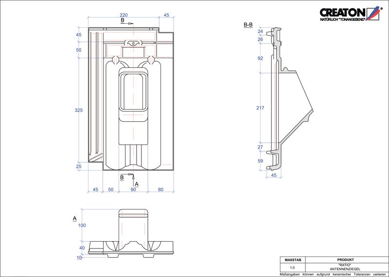 Prodotto file CAD RATIO Antenna ANTENNE