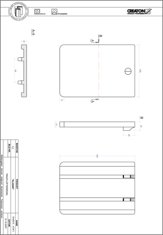 Prodotto file CAD KLASSIK Taglio tondo RUND-TRAUF-LUEFTZ