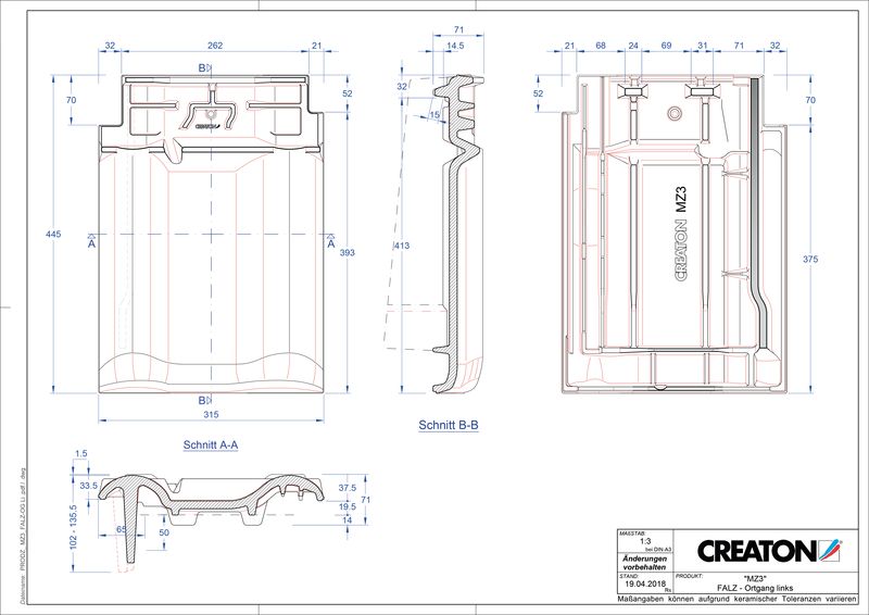 Prodotto file CAD MZ3 NEU Esalatore raccordo colmo gronda di frontespizio sinistra FALOGL